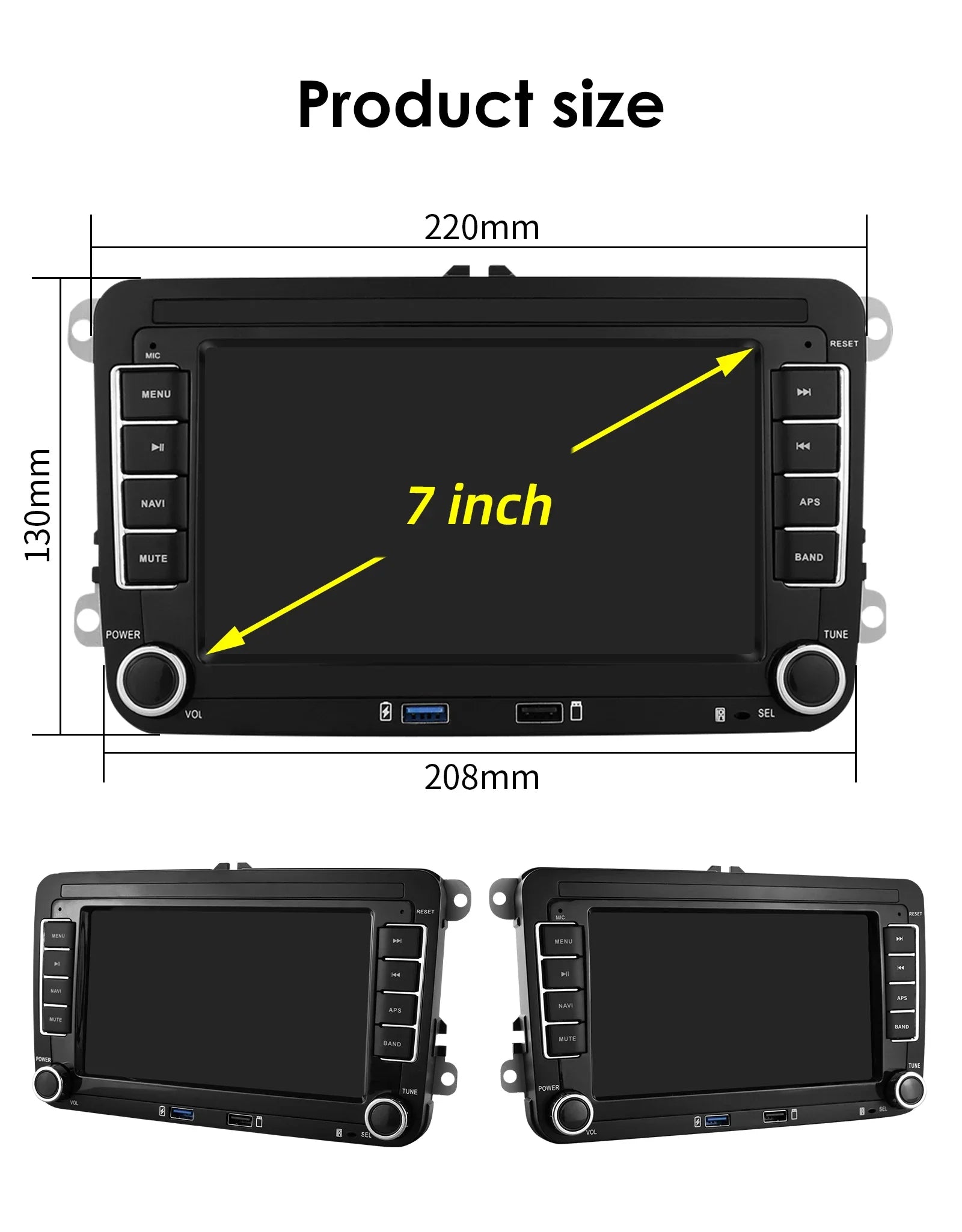 SmartDrive VW/SKODA/SEAT Original 7"
