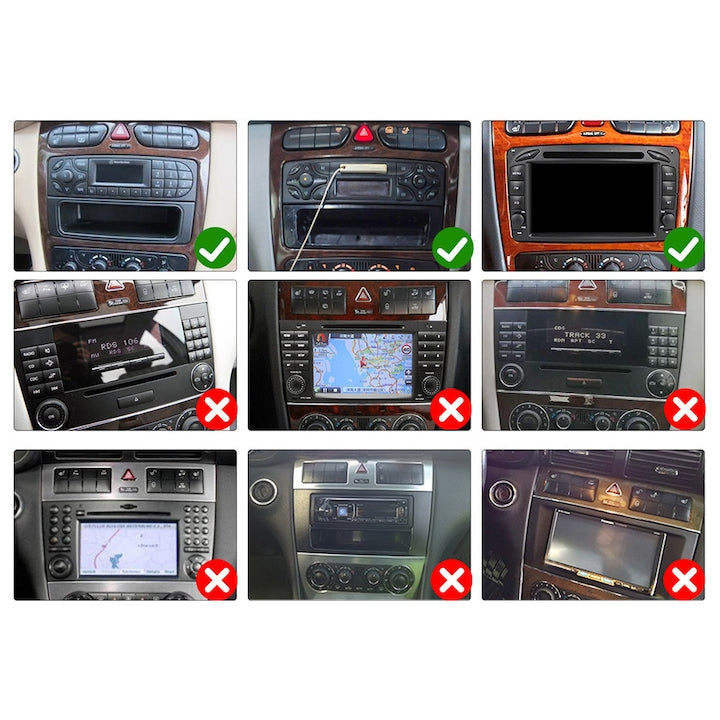 SmartDrive MB Classic 7" (Mercedes C-Class / CLK / Vito)